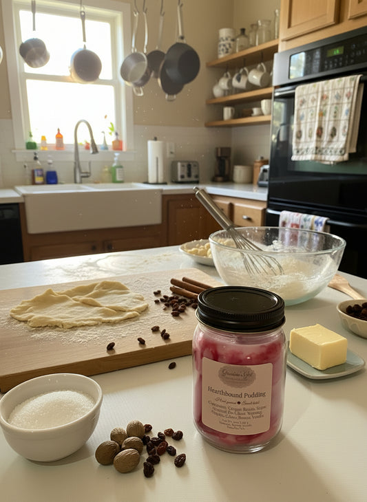 Hearthbound Pudding Grandma's Girl Soapery & Candle