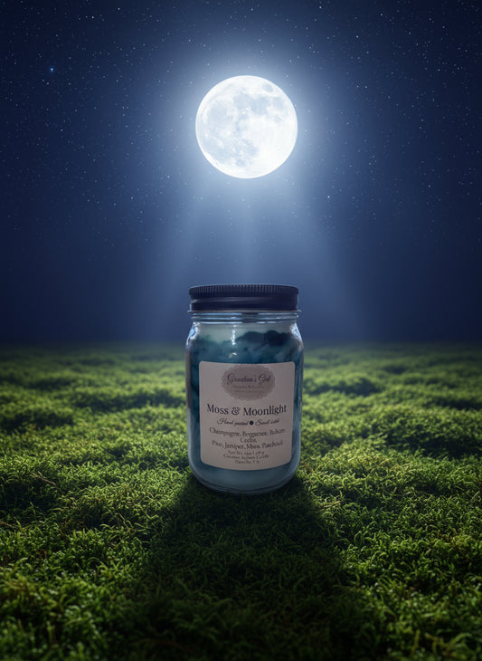 Moss & Moonlight Grandma's Girl Soapery & Candle