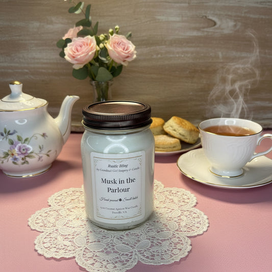 Musk in the Parlour Grandma's Girl Soapery & Candle