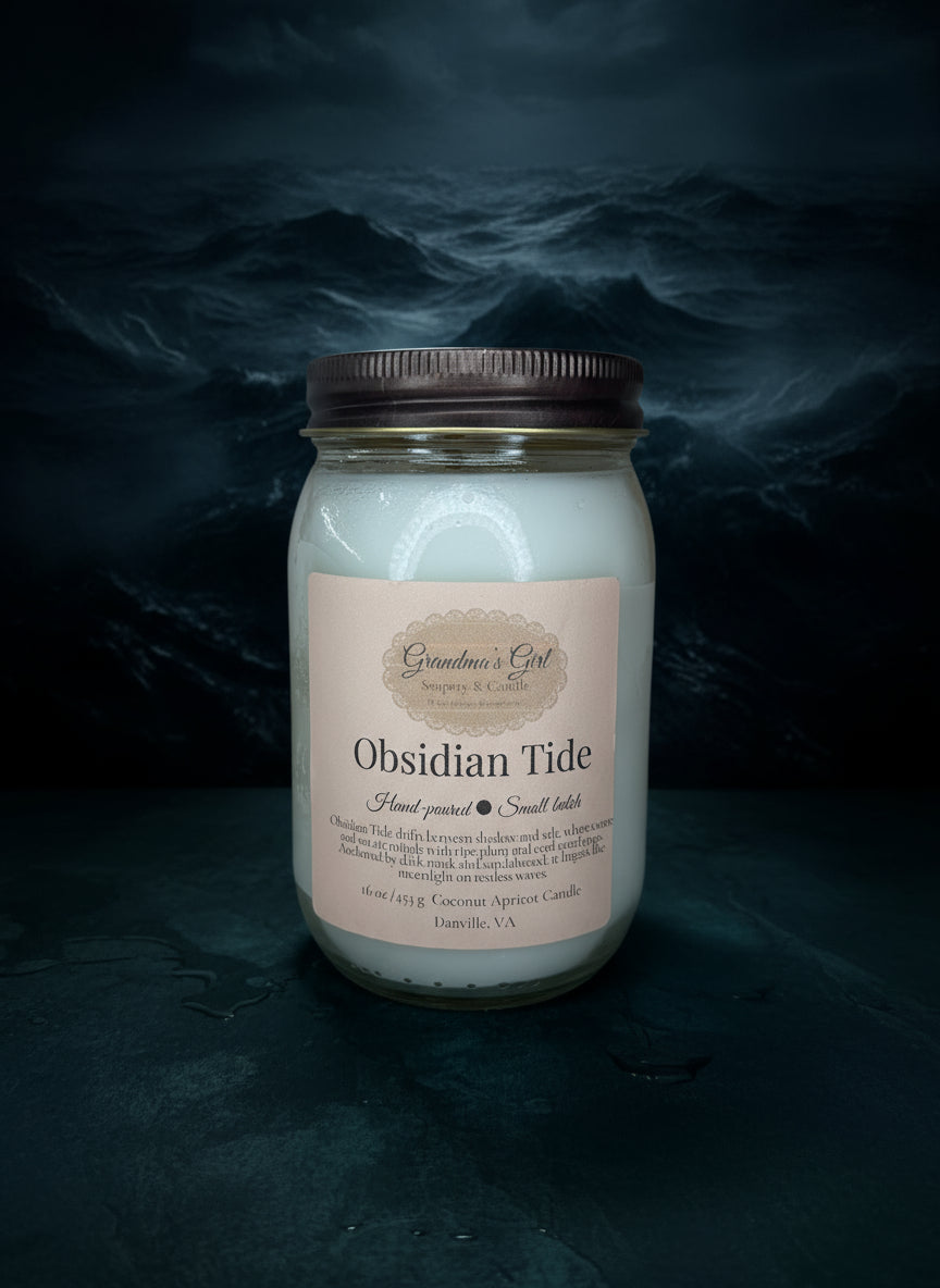 Obsidian Tide Grandma's Girl Soapery & Candle