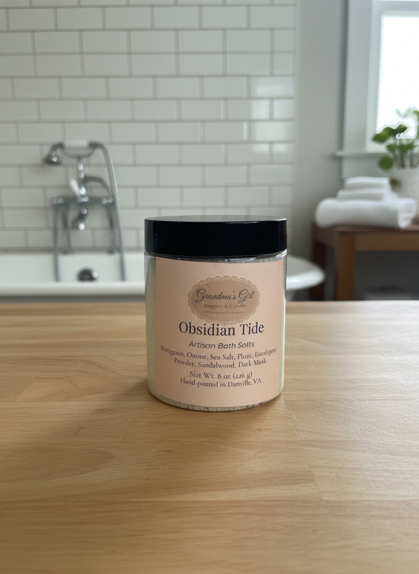 Obsidian Tide Grandma's Girl Soapery & Candle