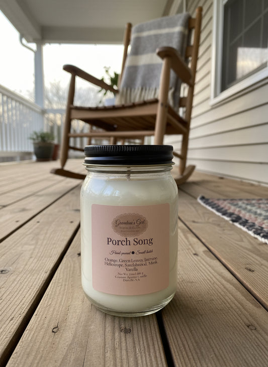 Porch Song Grandma's Girl Soapery & Candle