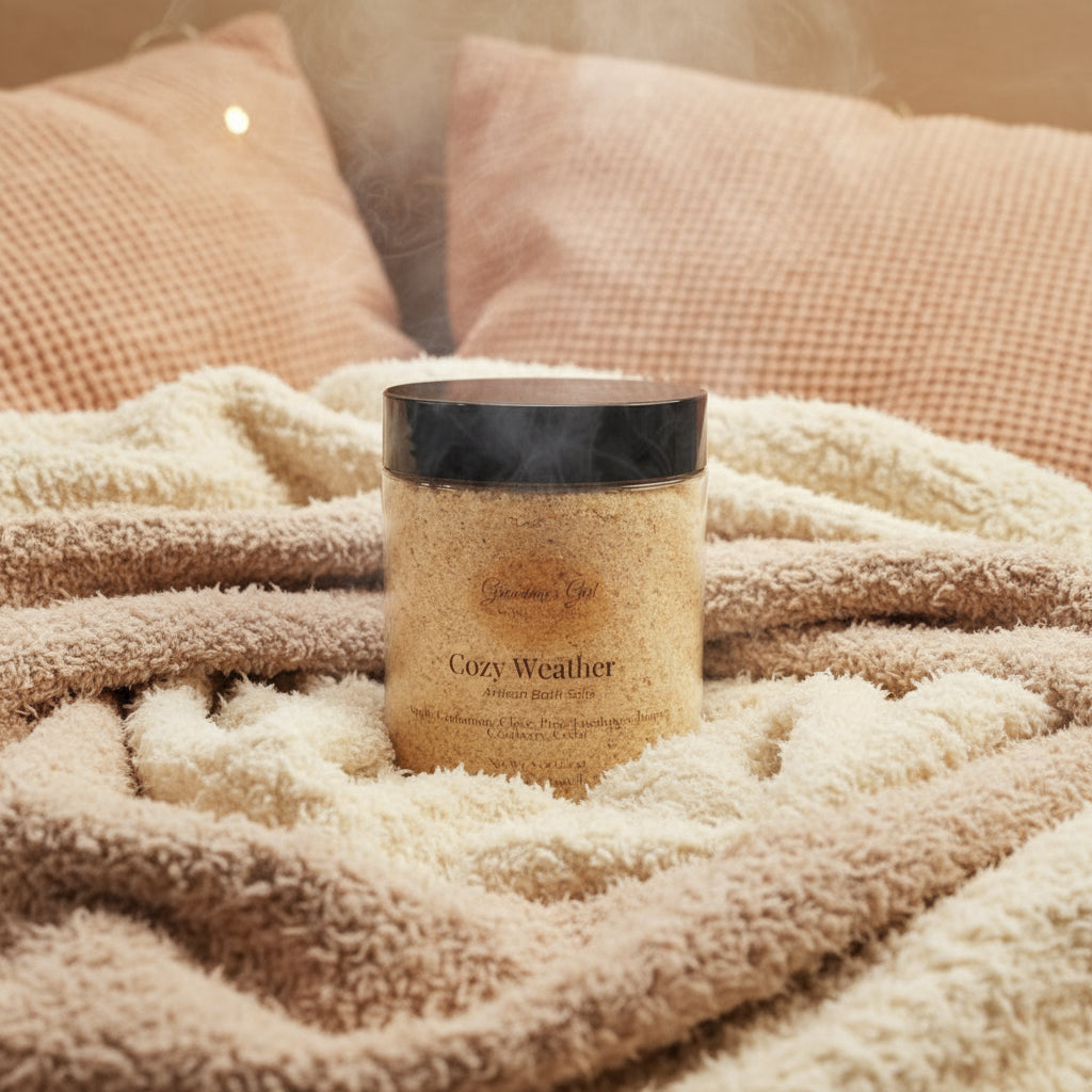 Cozy Weather Grandma's Girl Soapery & Candle