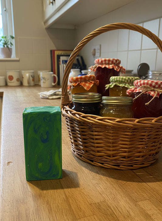 Jam Basket Blessing Grandma's Girl Soapery & Candle