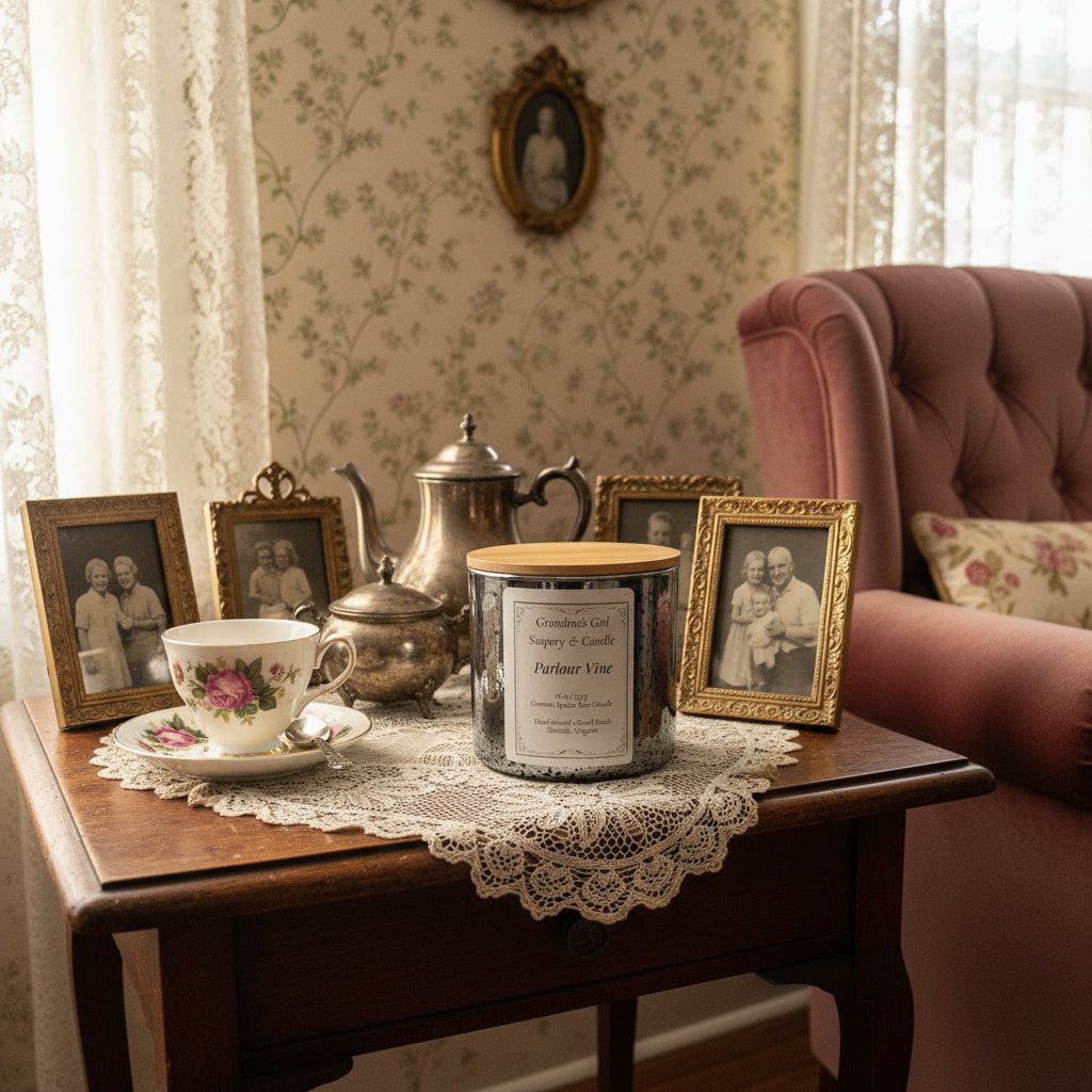 Parlour Vine Grandma's Girl Soapery & Candle